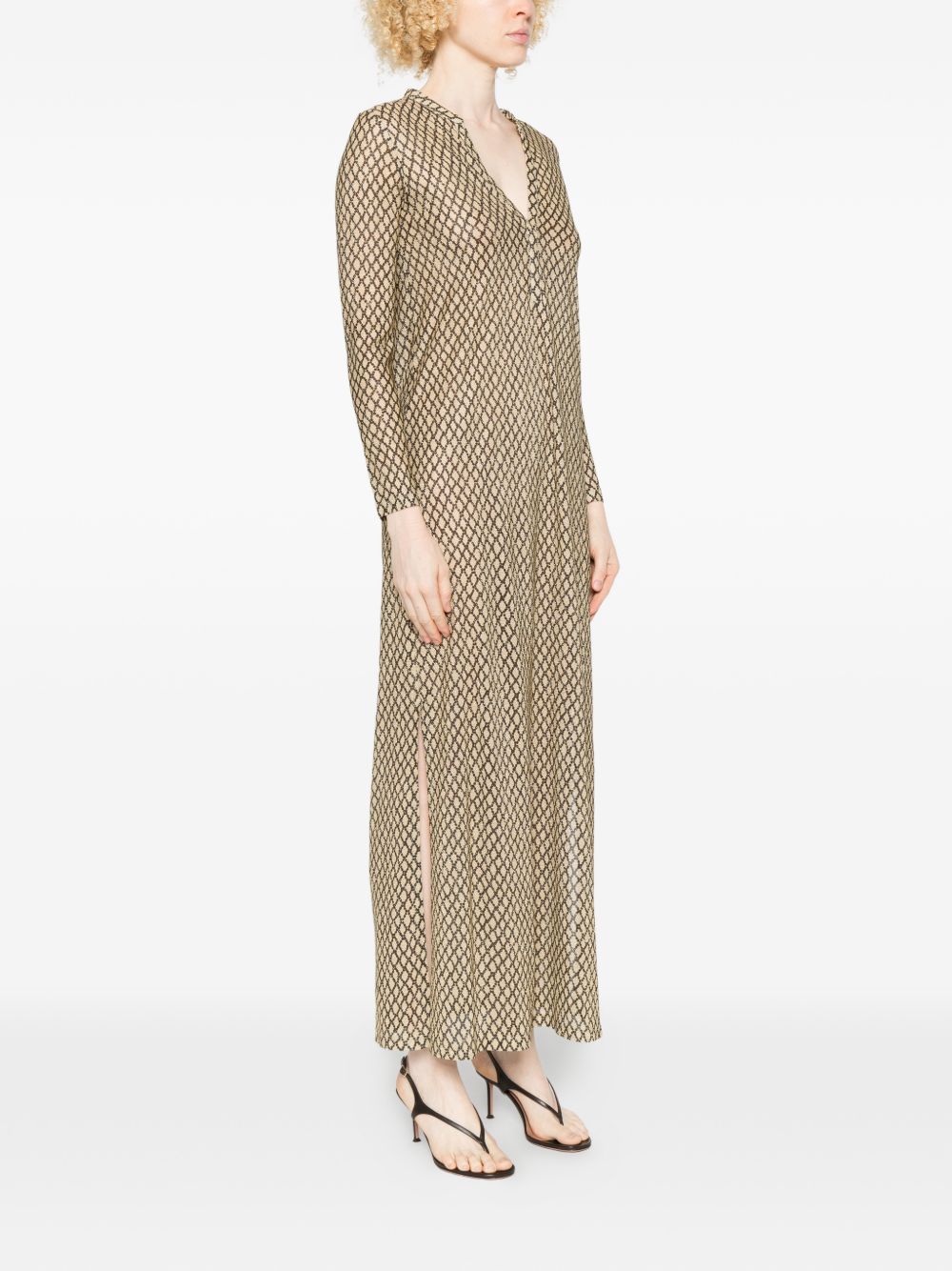 SIYU Dresses Beige Viscose