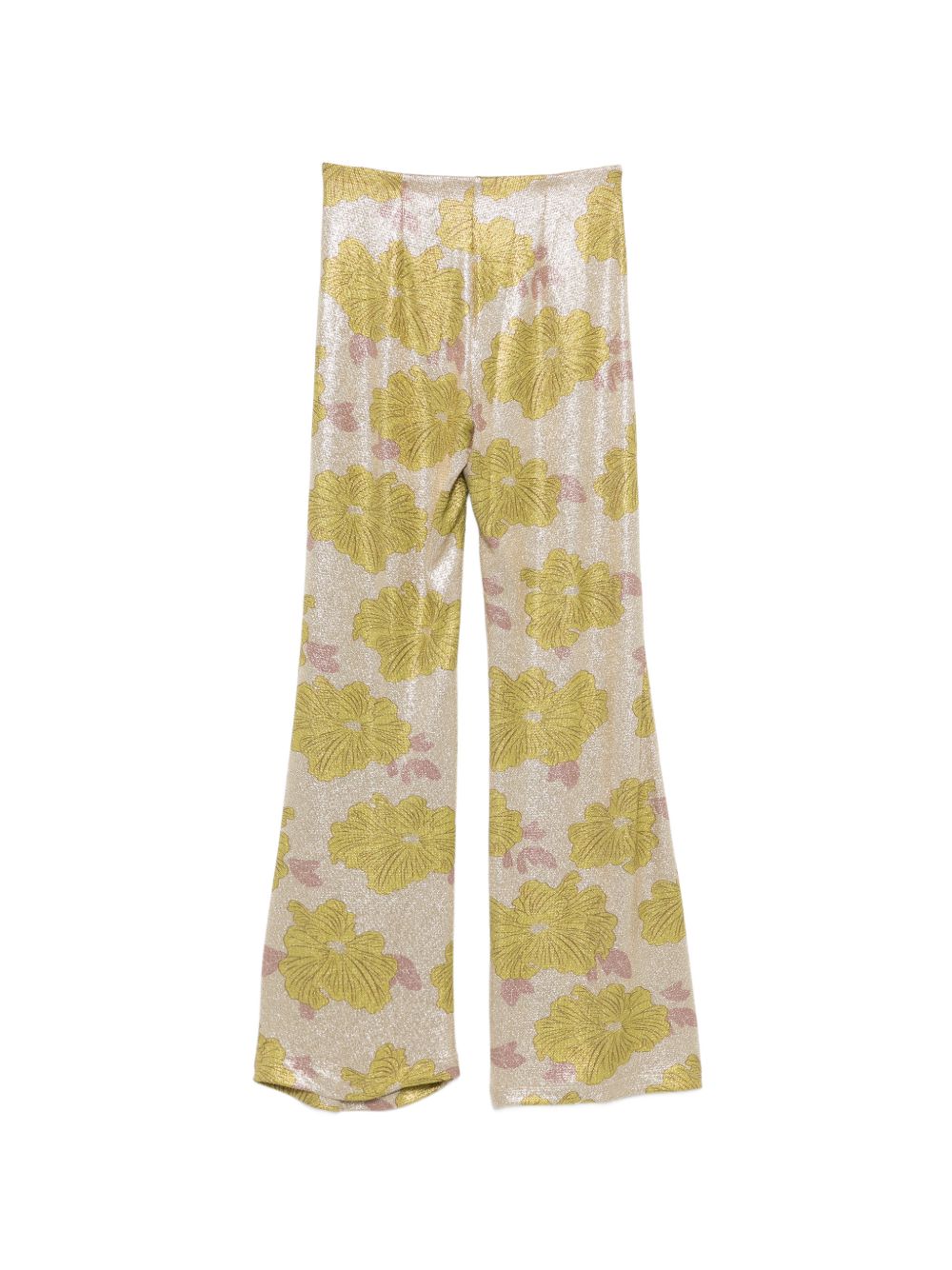 SIYU Trousers Green Polyamide