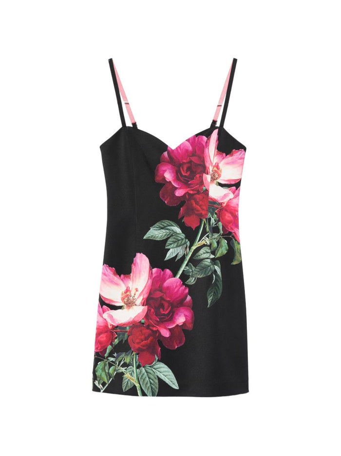 Alice + Olivia Dresses Black Recycled Polyester