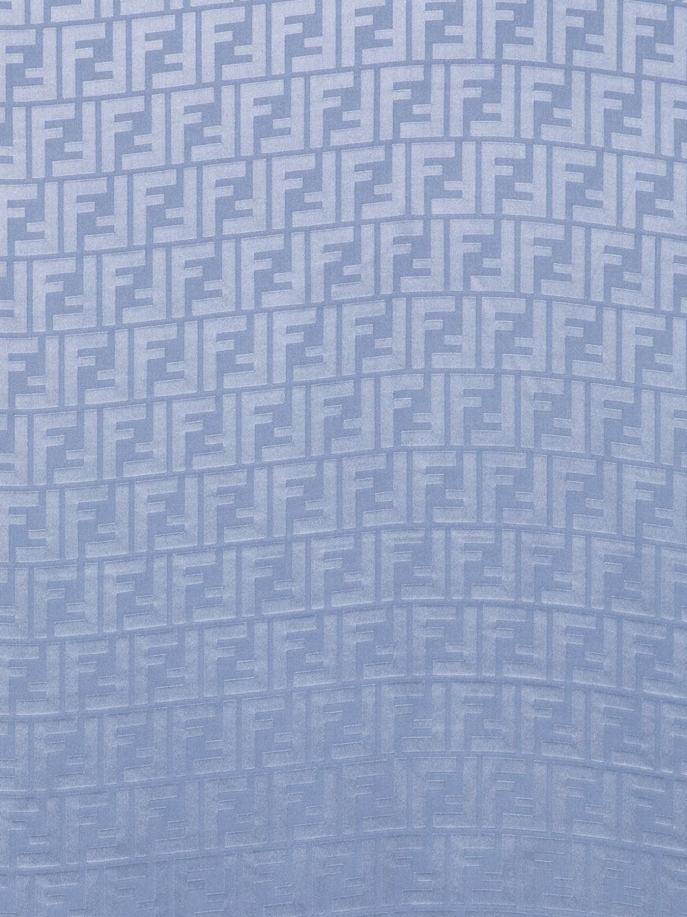 Fendi Scarfs Blue Silk