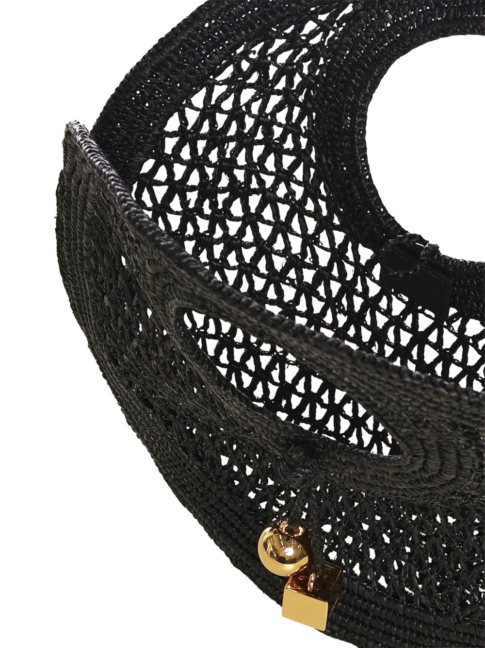 JACQUEMUS Bags Black Principal:raffia