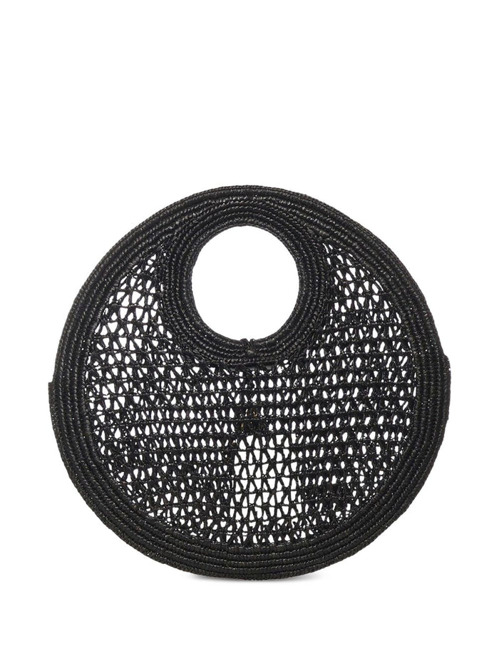 JACQUEMUS Bags Black Principal:raffia