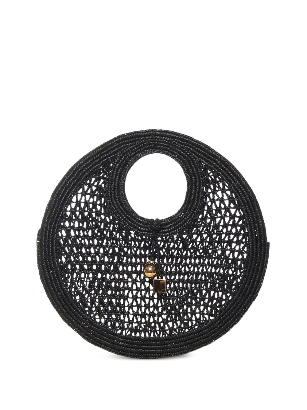 JACQUEMUS Bags Black Principal:raffia