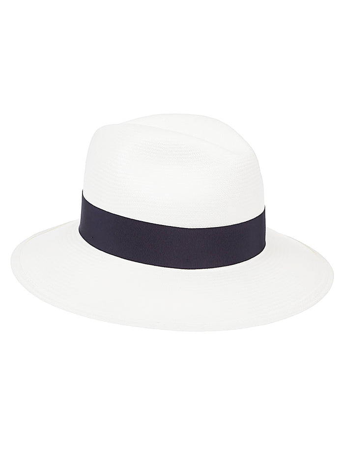 Borsalino Hats White Straw