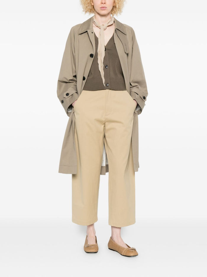 NICHOLSON & Trousers Beige Cotton