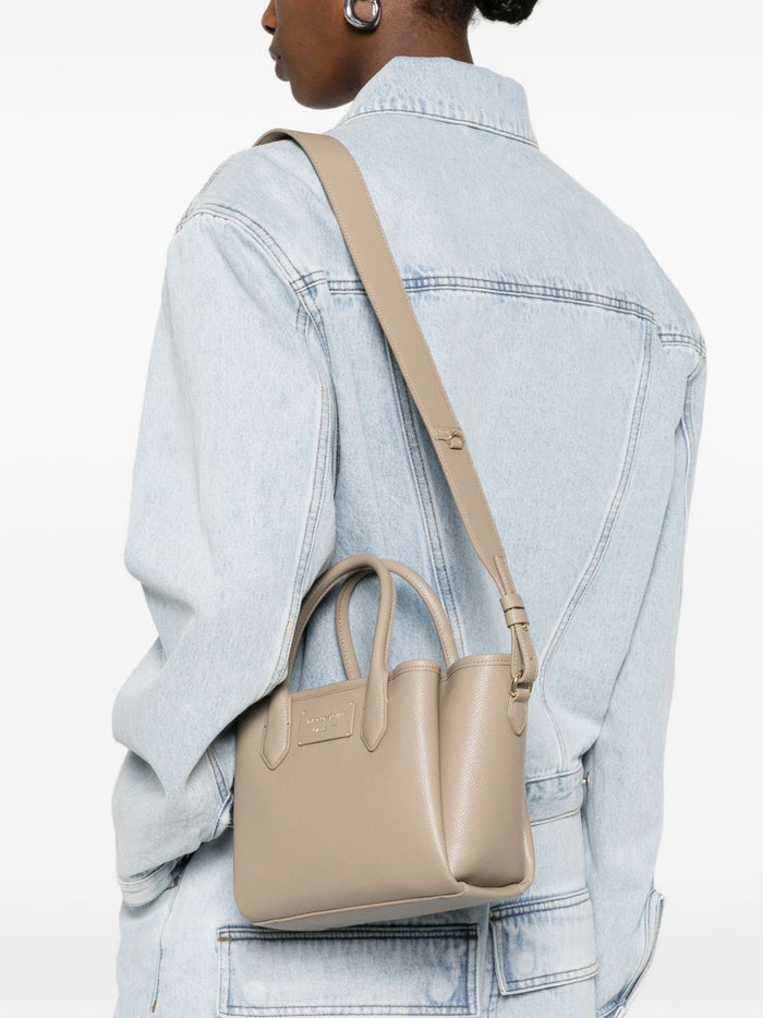 Emporio Armani Bags Dove Grey Polyurethane