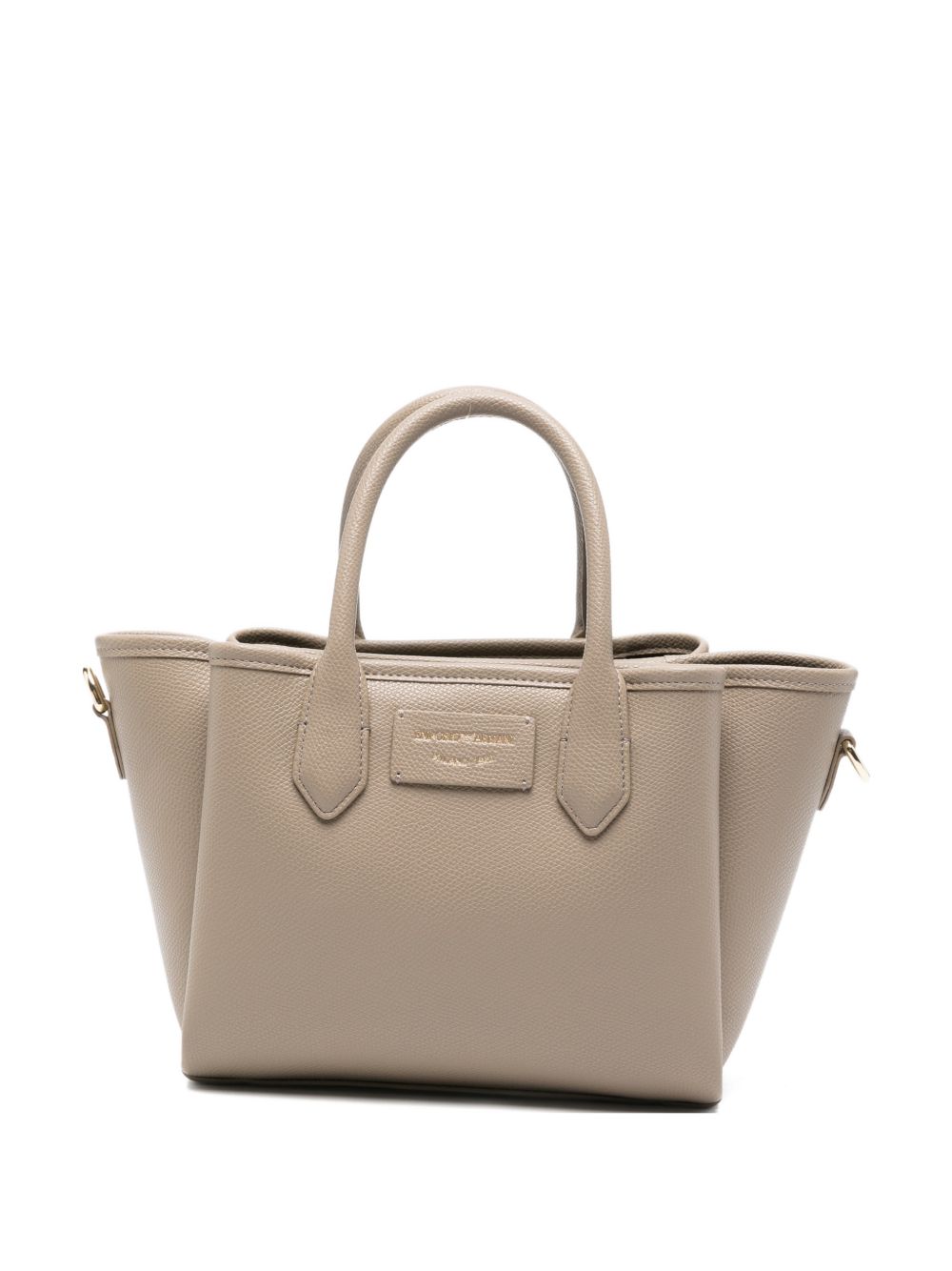 Emporio Armani Bags Dove Grey Polyurethane