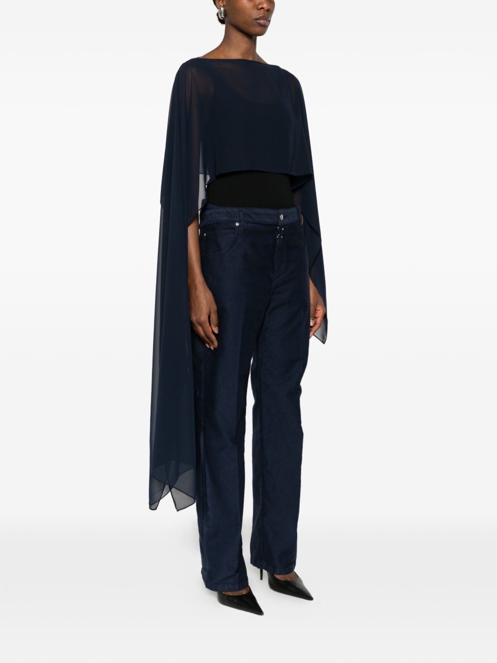 Gianluca Capannolo Scarfs Blue Polyester