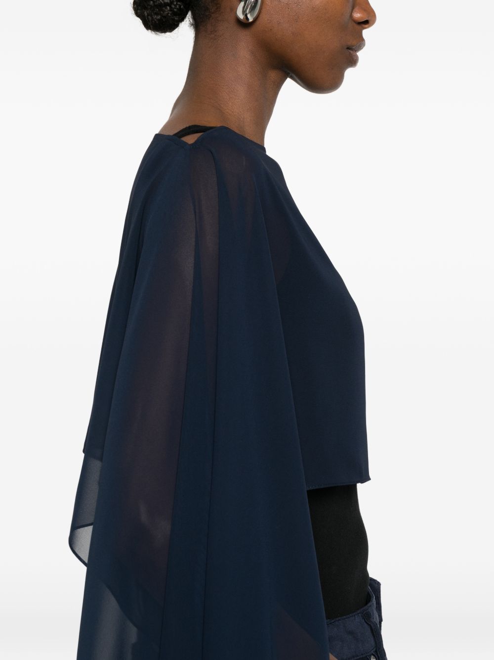 Gianluca Capannolo Scarfs Blue Polyester