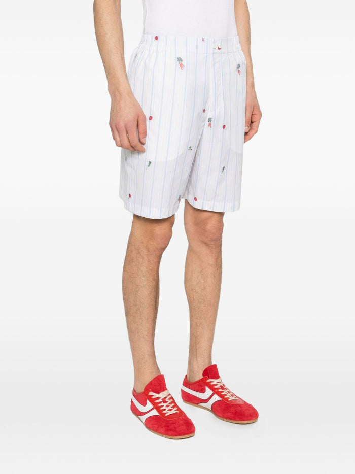 Jacquemus Shorts White