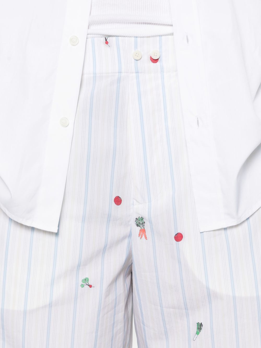 Jacquemus Shorts White