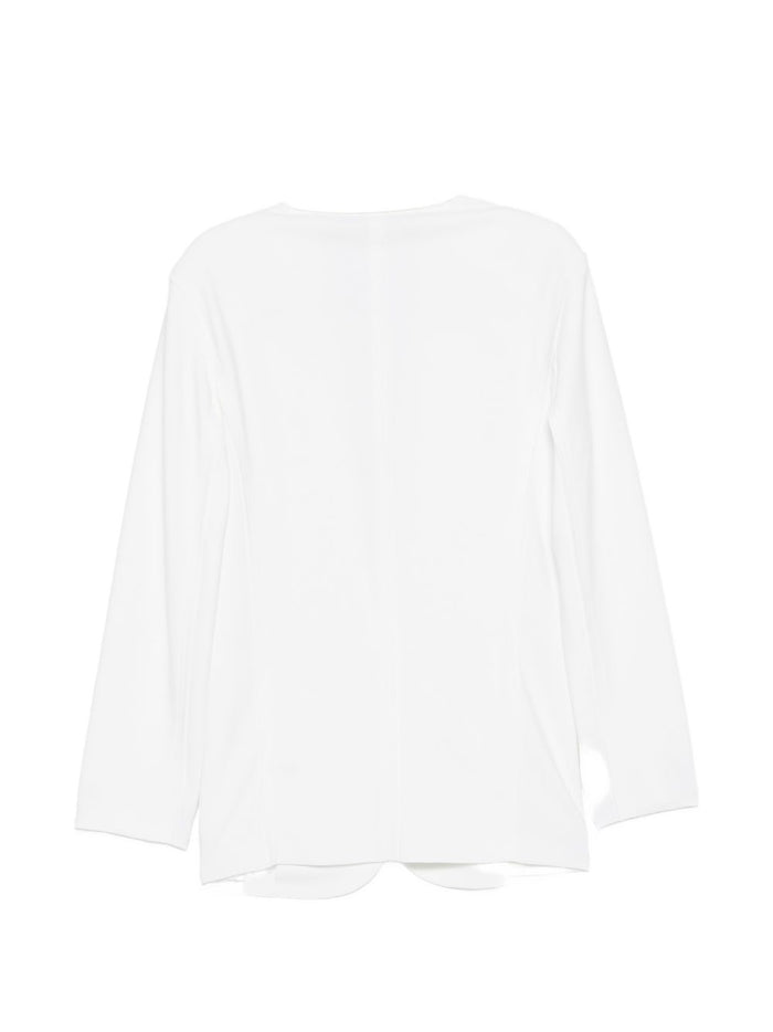 Norma Kamali Jackets White Polyester Elastane