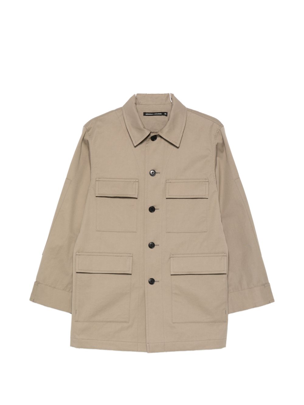 NICHOLSON & Coats Kaki Outer: cotton