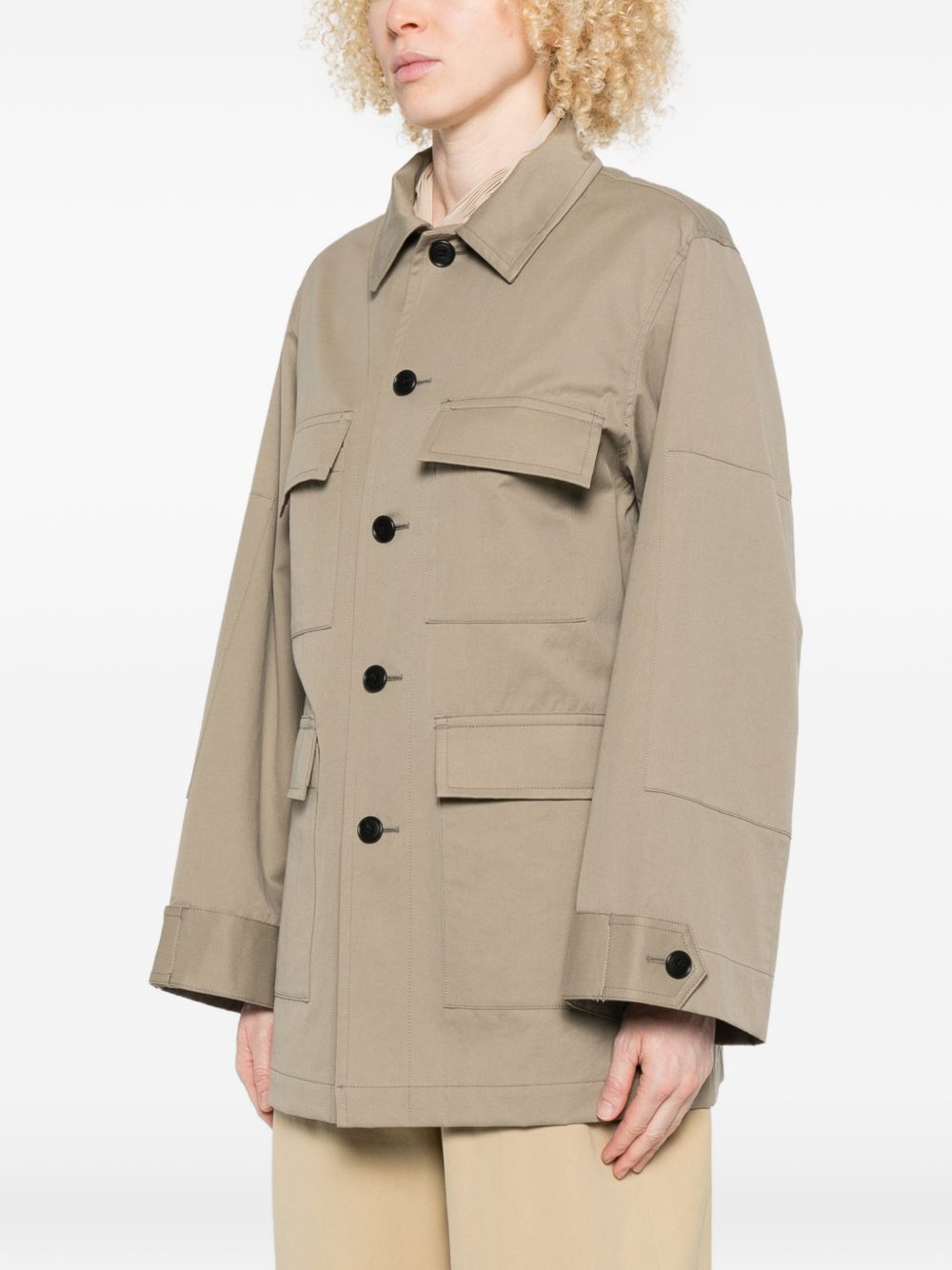 NICHOLSON & Coats Kaki Outer: cotton
