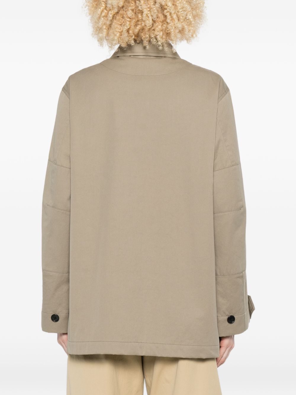 NICHOLSON & Coats Kaki Outer: cotton