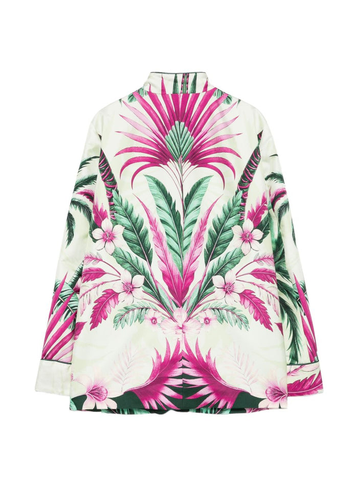 F.R.S . Jackets Green Silk