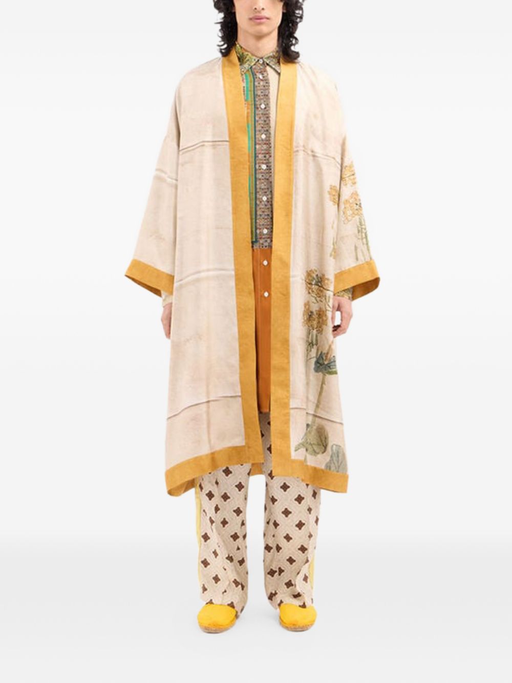 Pierre Louis Mascia Dresses Beige Silk