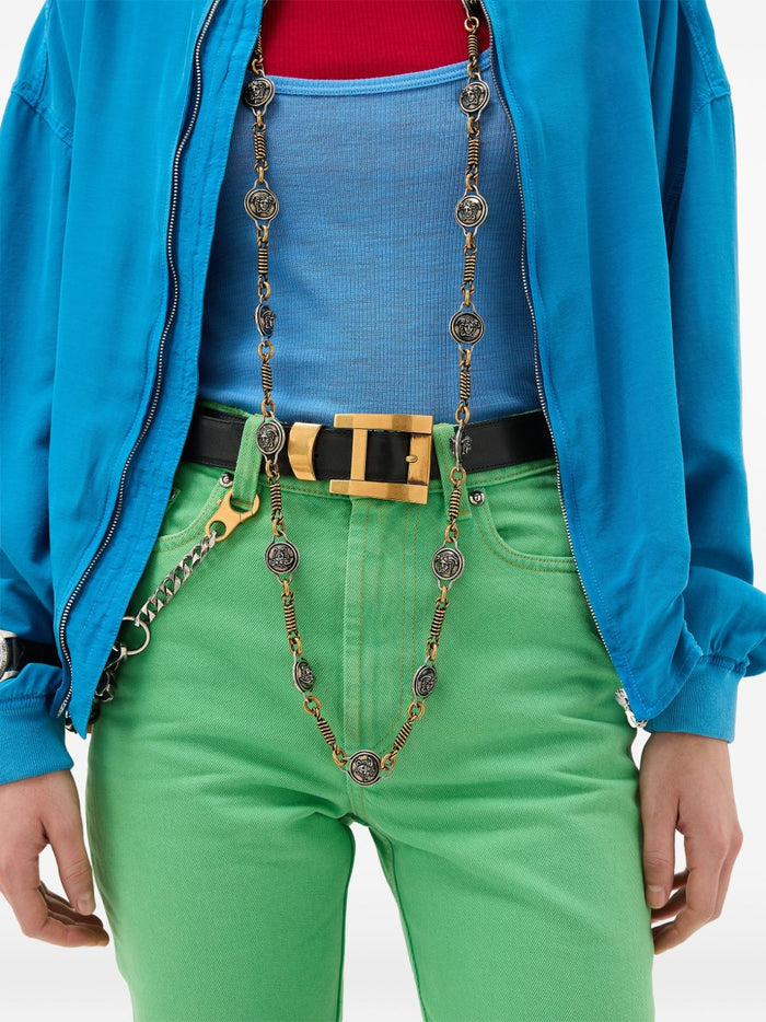 Versace Belts Black Outer: calf Leather