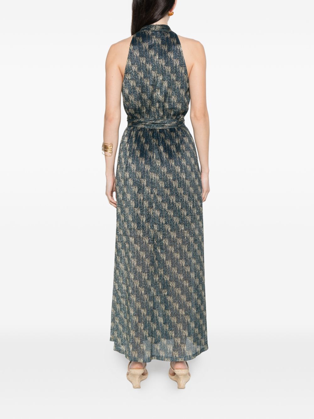 SIYU Dresses Blue Polyester