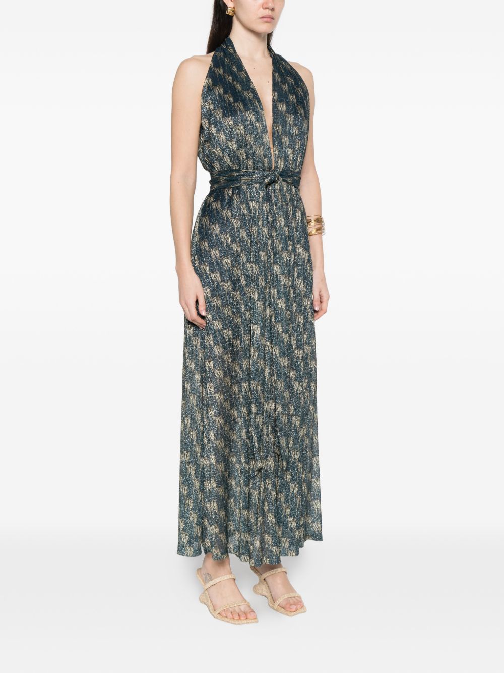 SIYU Dresses Blue Polyester
