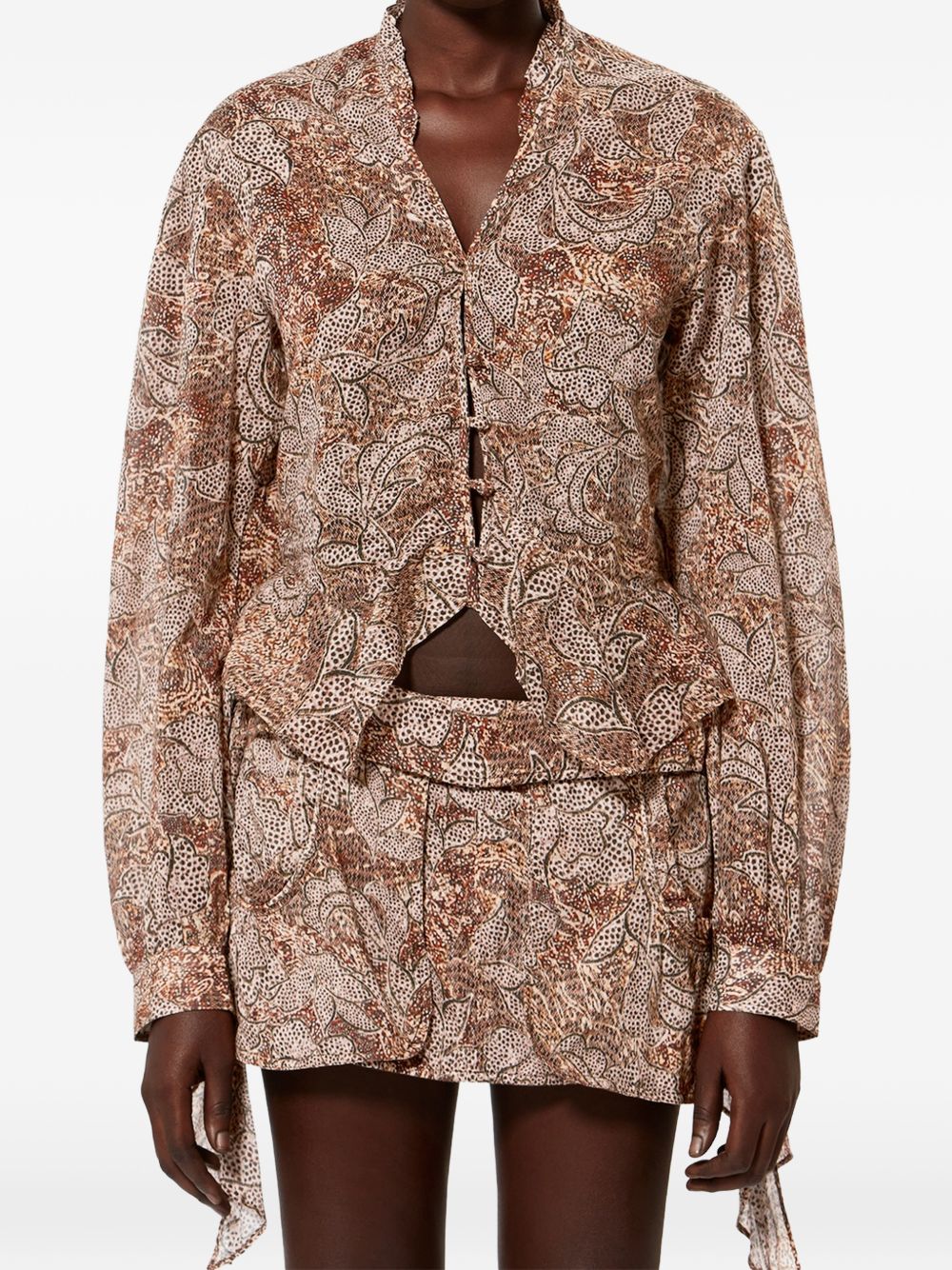 Isabel Marant Shirts Ochre Cotton