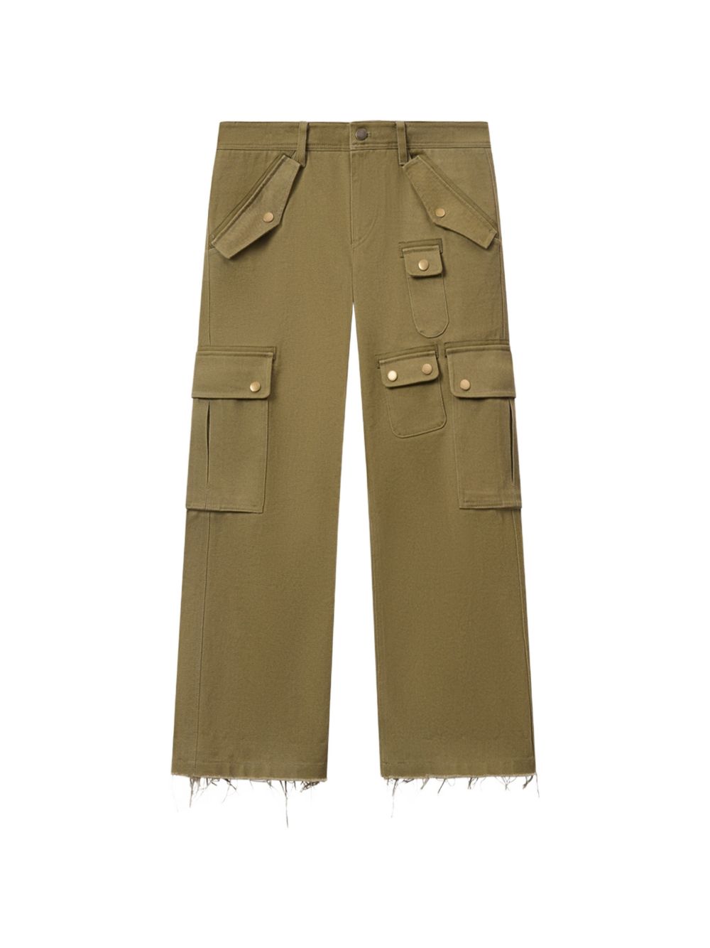 Isabel Marant Trousers Kaki Cotton