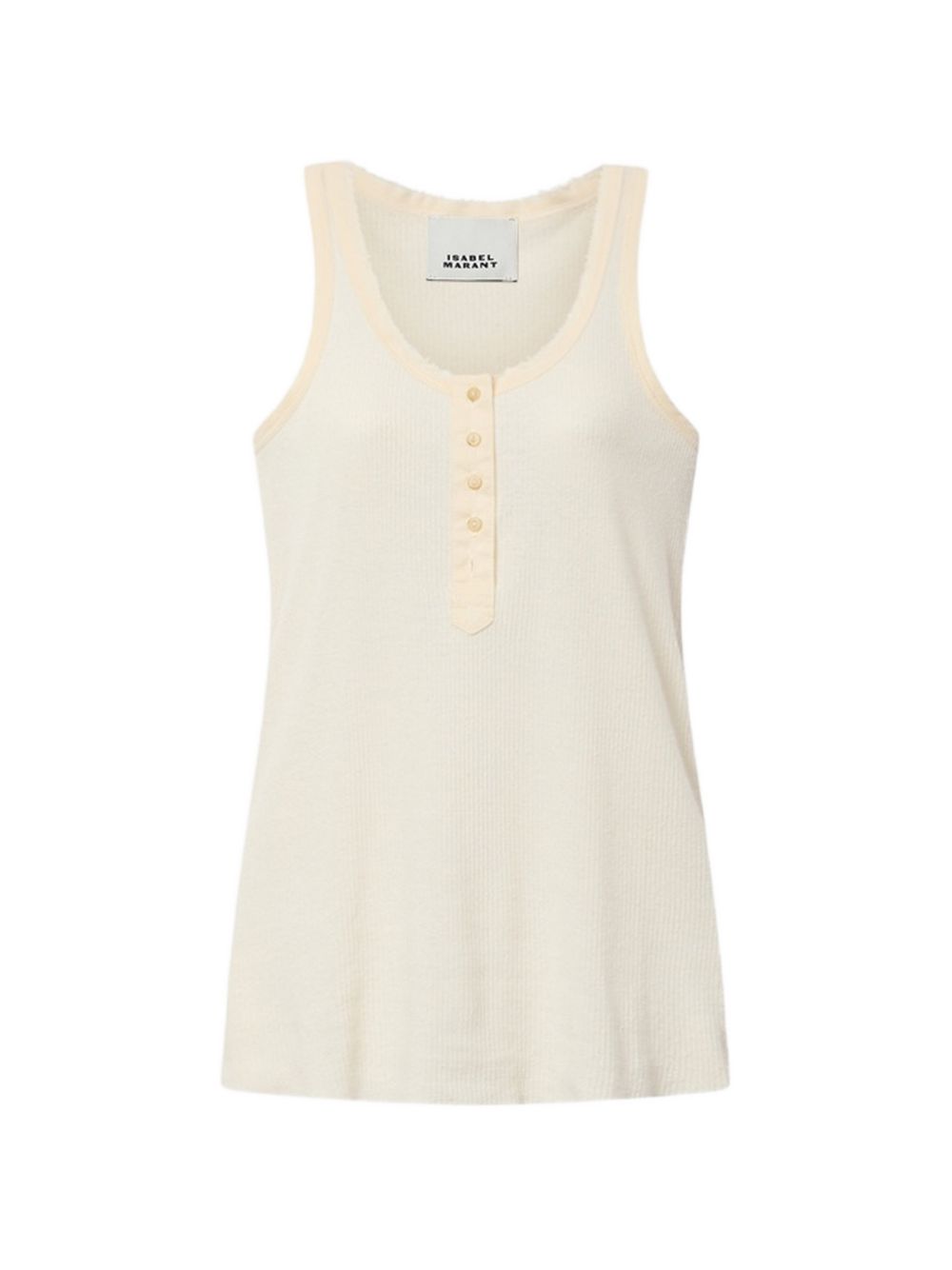 Isabel Marant Top Beige Silk