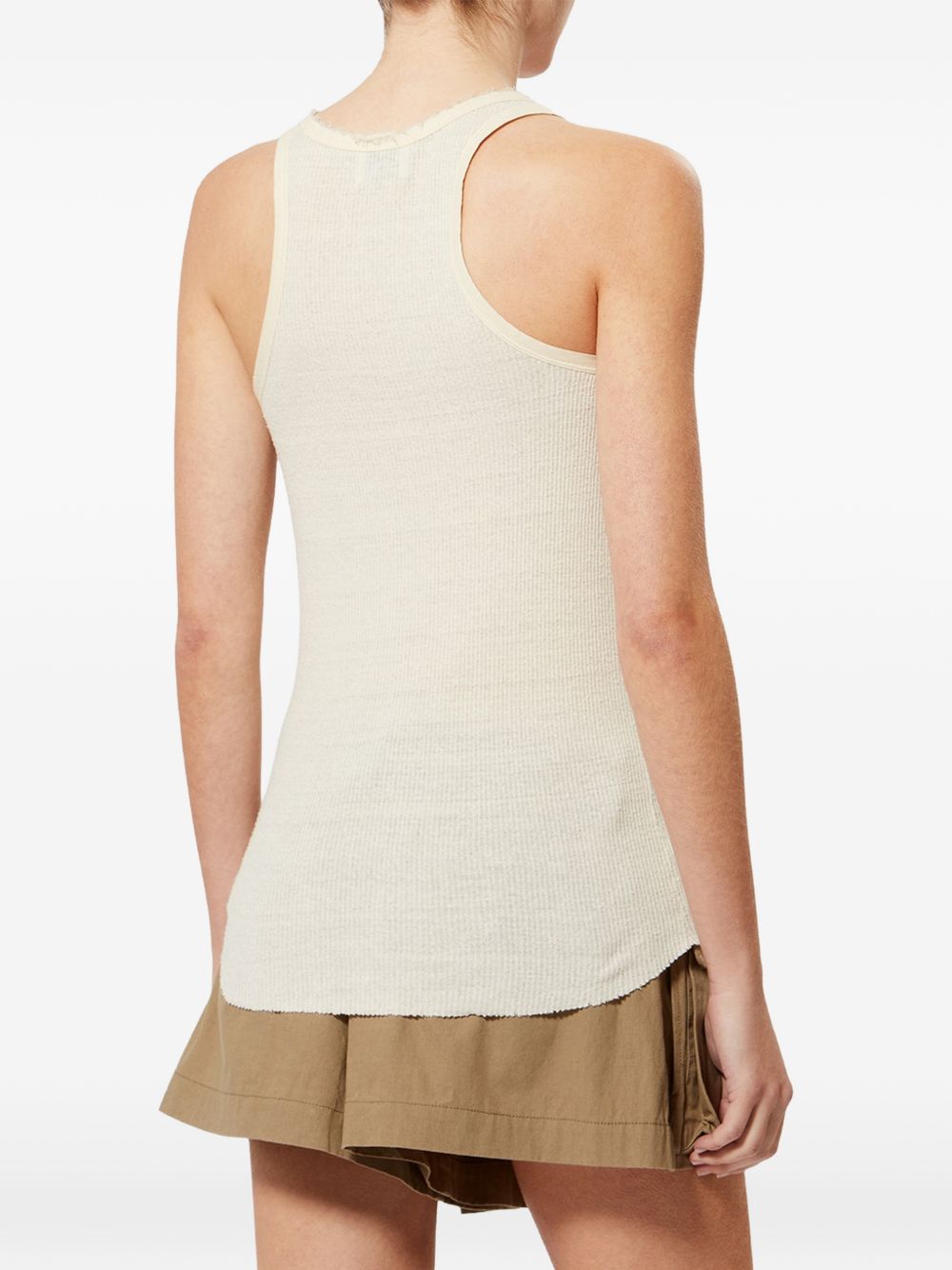 Isabel Marant Top Beige Silk