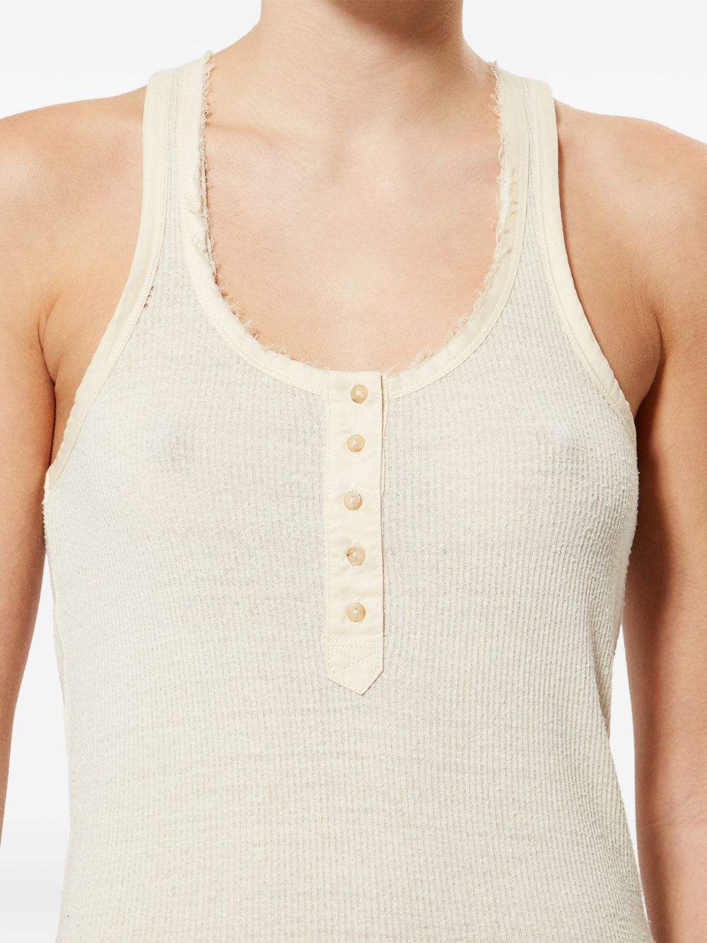 Isabel Marant Top Beige Silk
