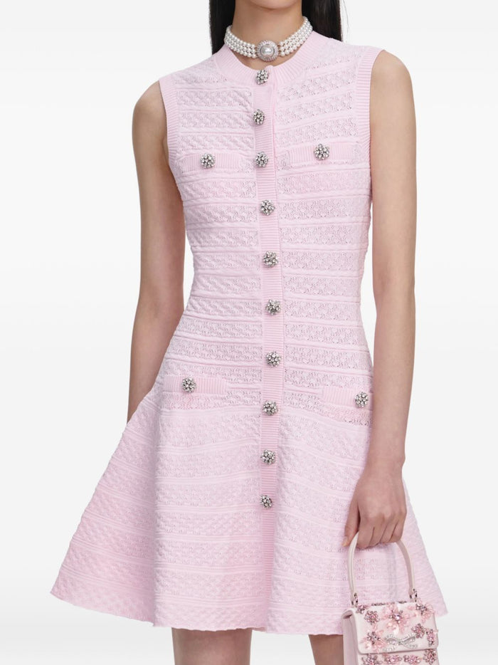 Self-portrait Dresses Pink Viscose