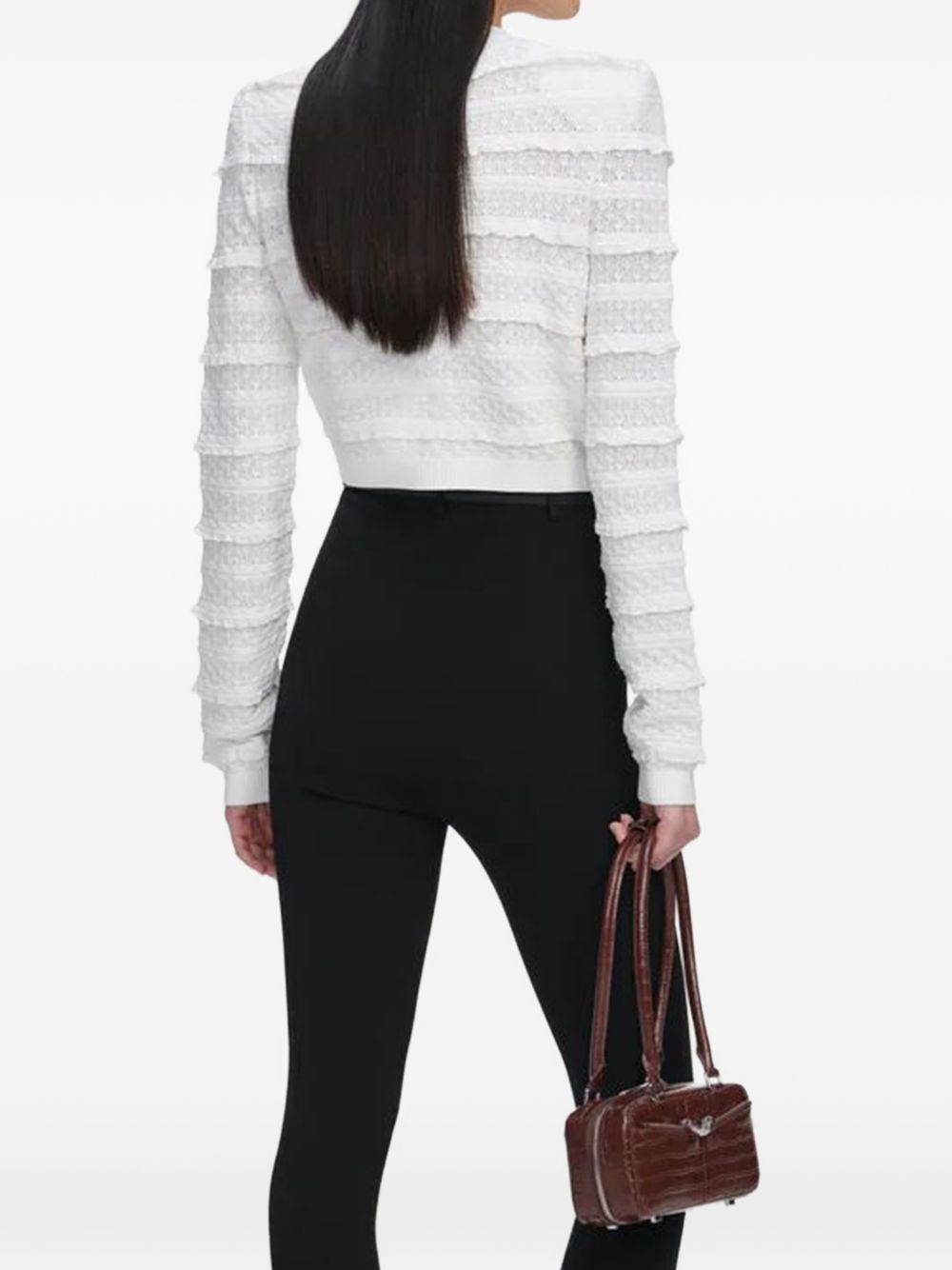 Self-portrait Sweaters White Viscose