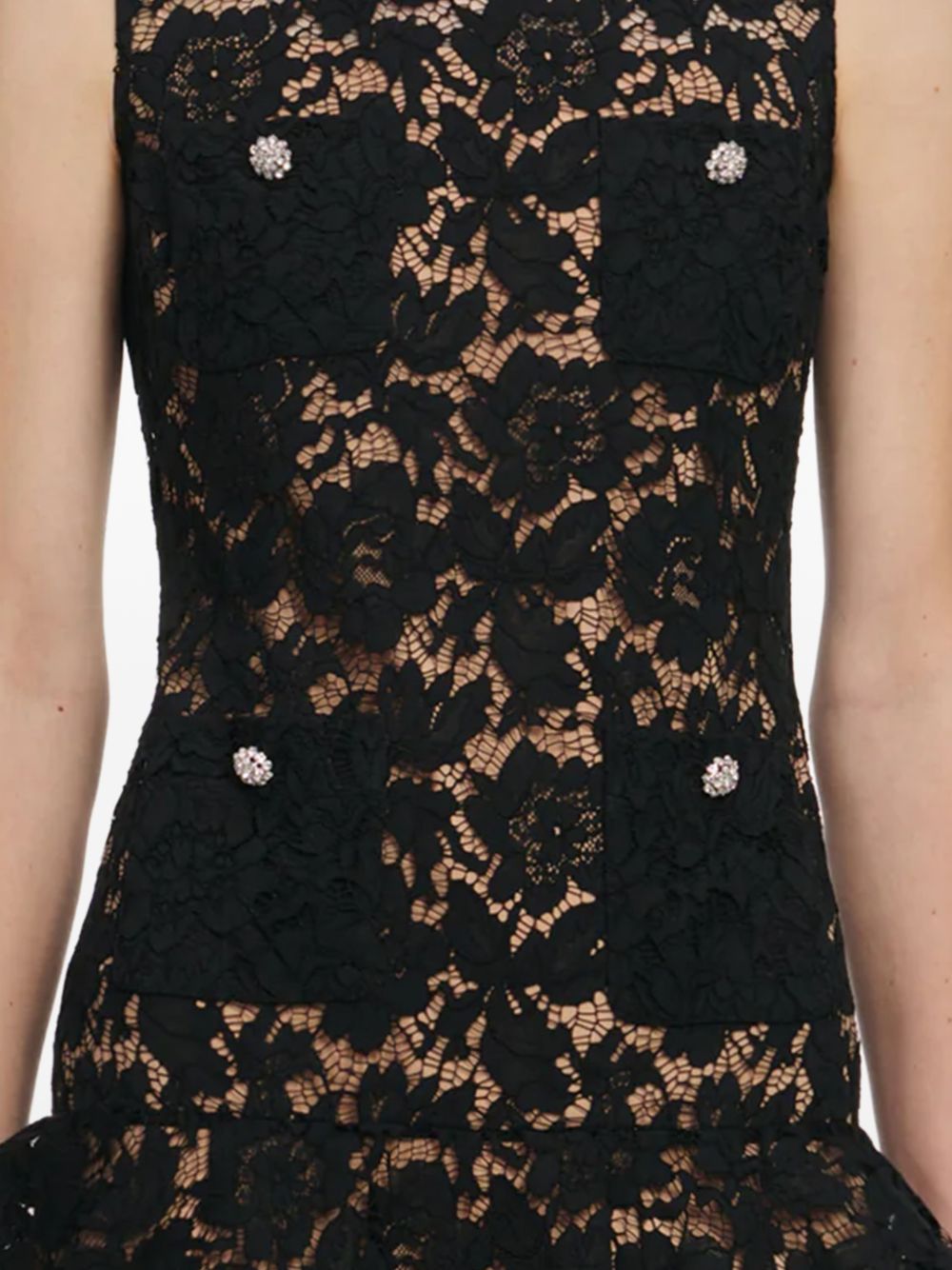 Self-portrait Dresses Black Polyamide