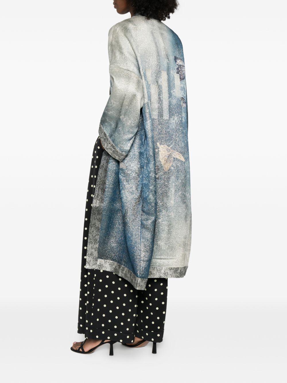 Pierre Louis Mascia Jackets Clear Blue Silk