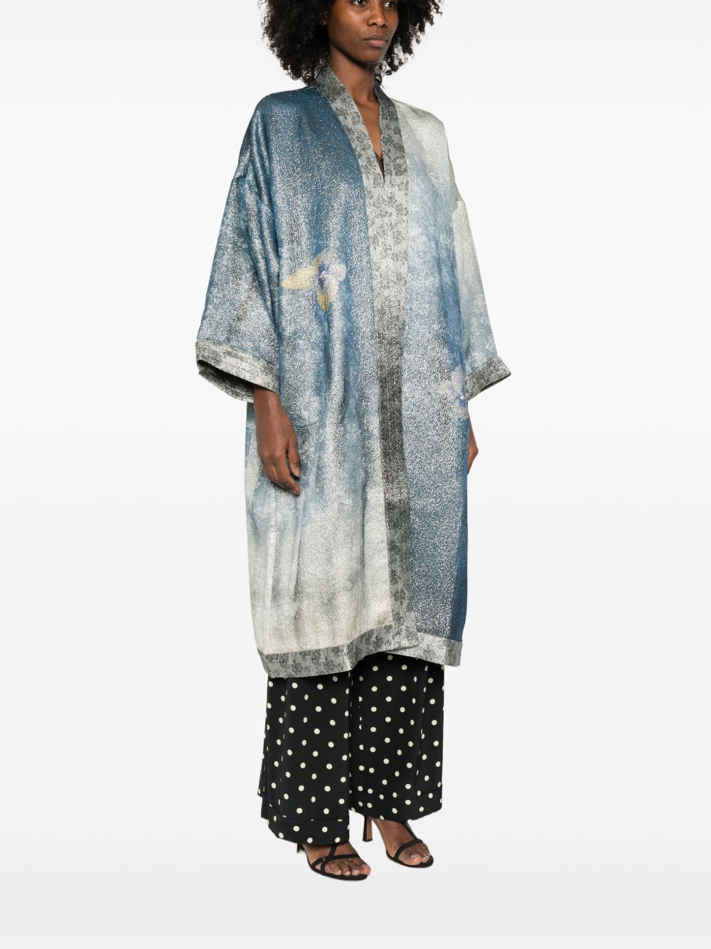 Pierre Louis Mascia Jackets Clear Blue Silk