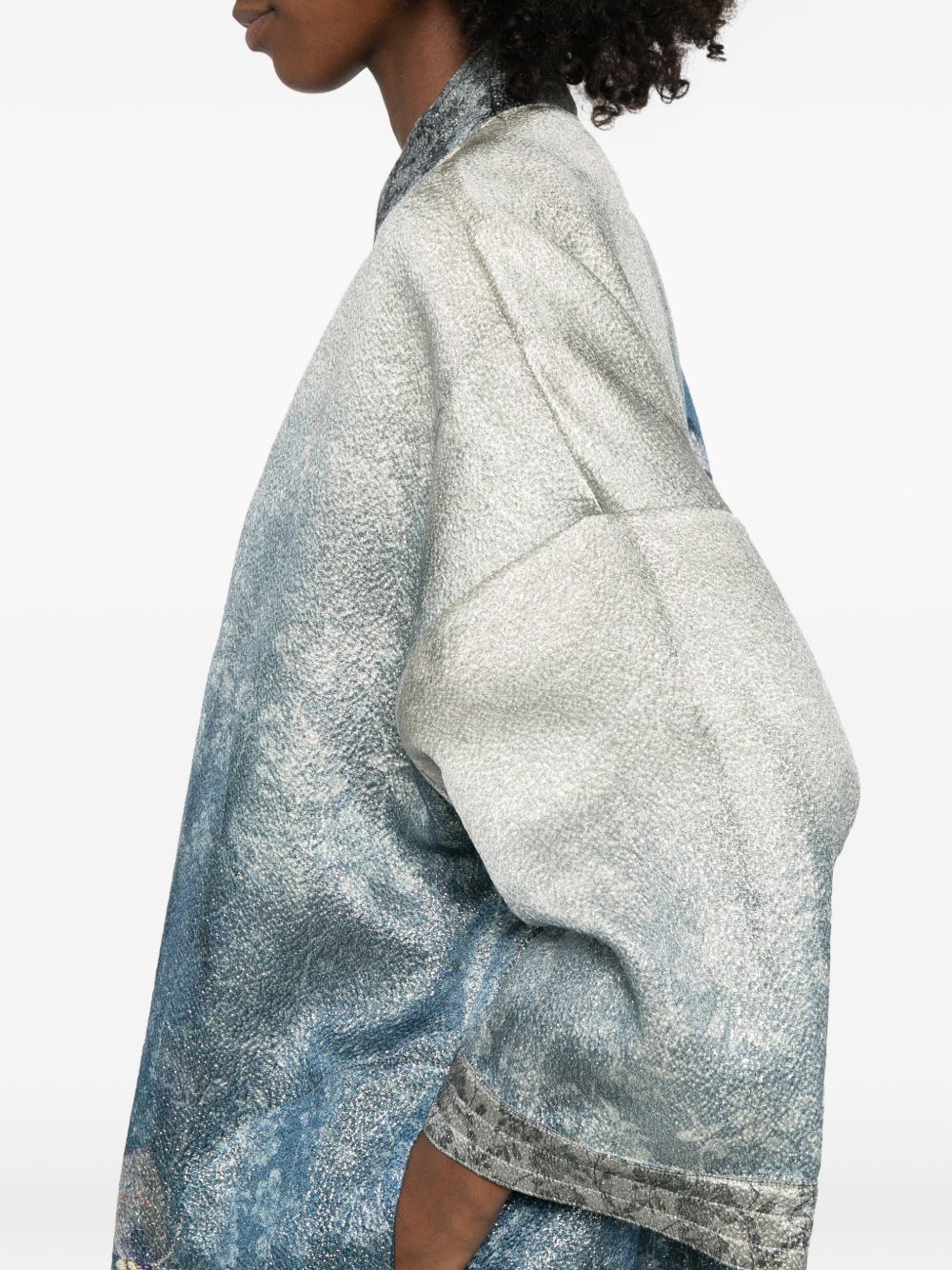 Pierre Louis Mascia Jackets Clear Blue Silk