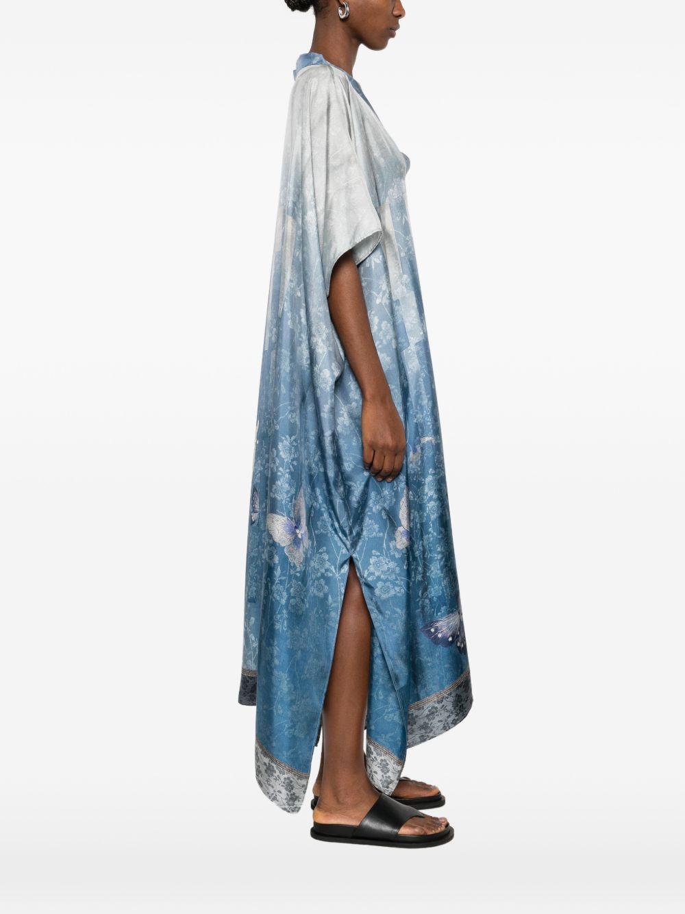 Pierre Louis Mascia Sea clothing Clear Blue Silk