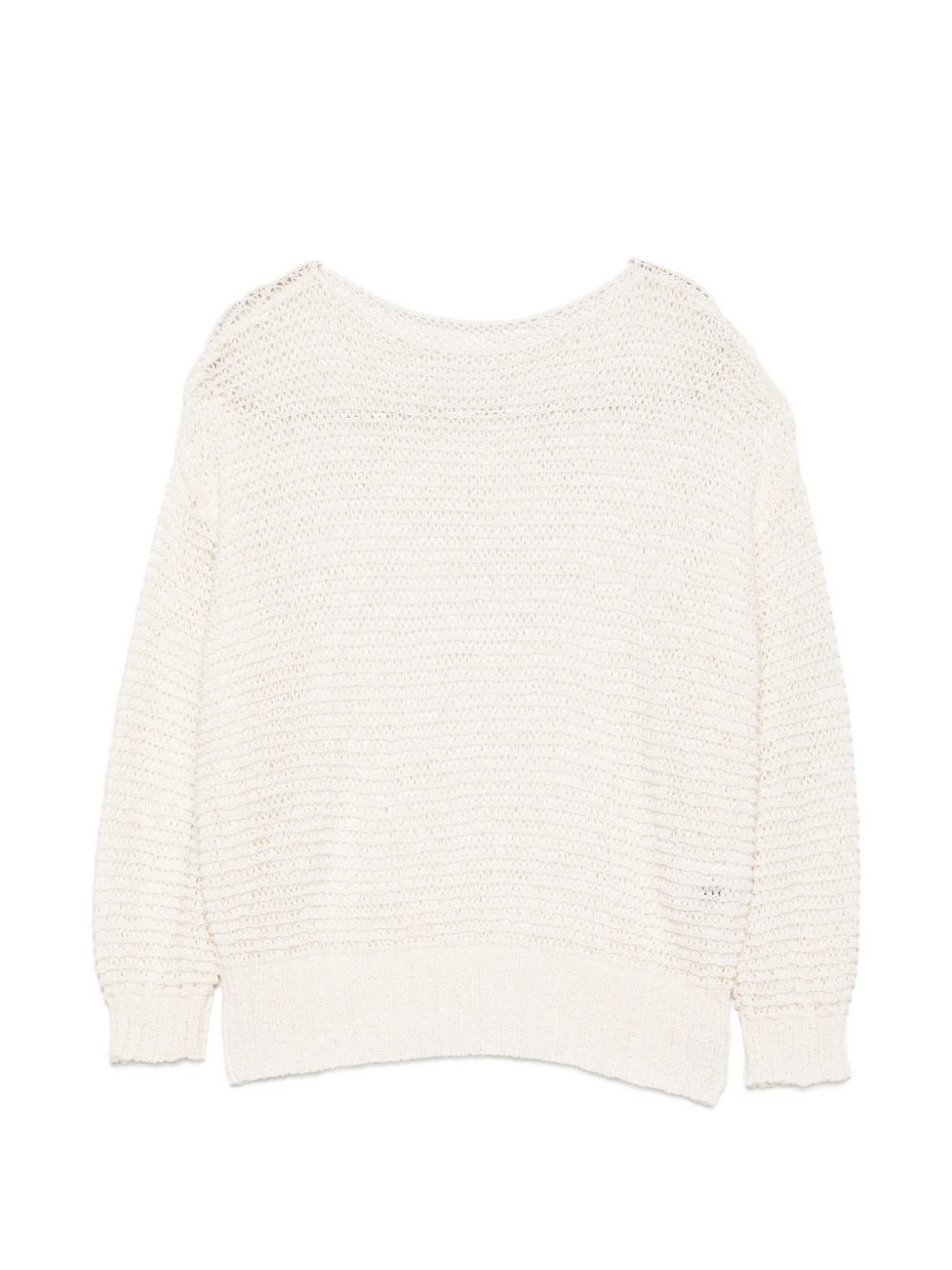 Base Sweaters White Nylon