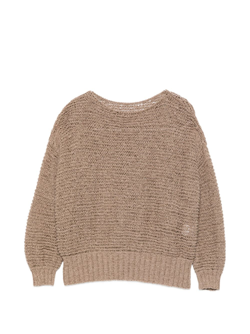 Base Sweaters Brown Polyamide