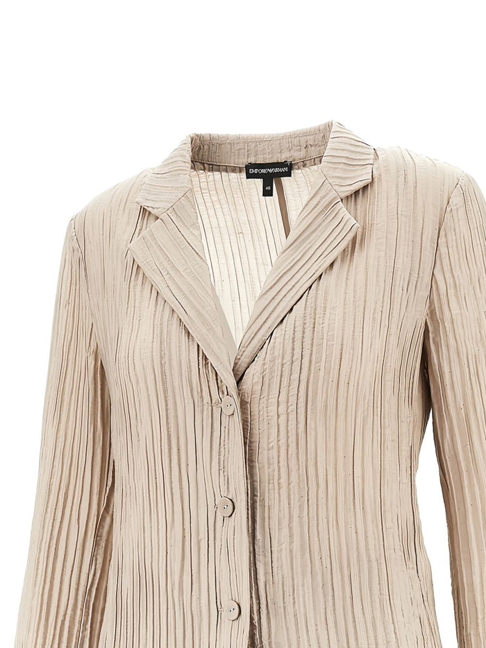 Emporio Armani Jackets Beige Lyocell