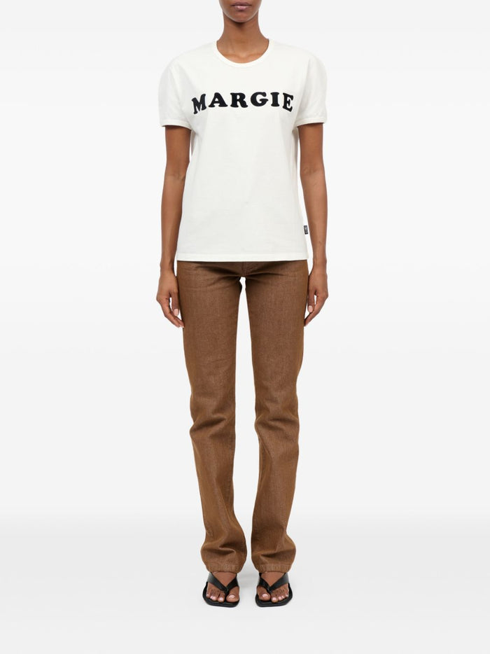 MM6 Maison Margiela T-shirts and Polos White Cotton