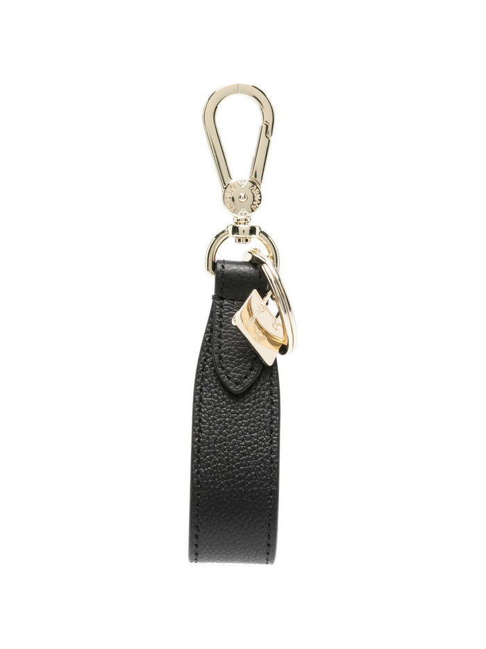 Emporio Armani Keychains Black Brass