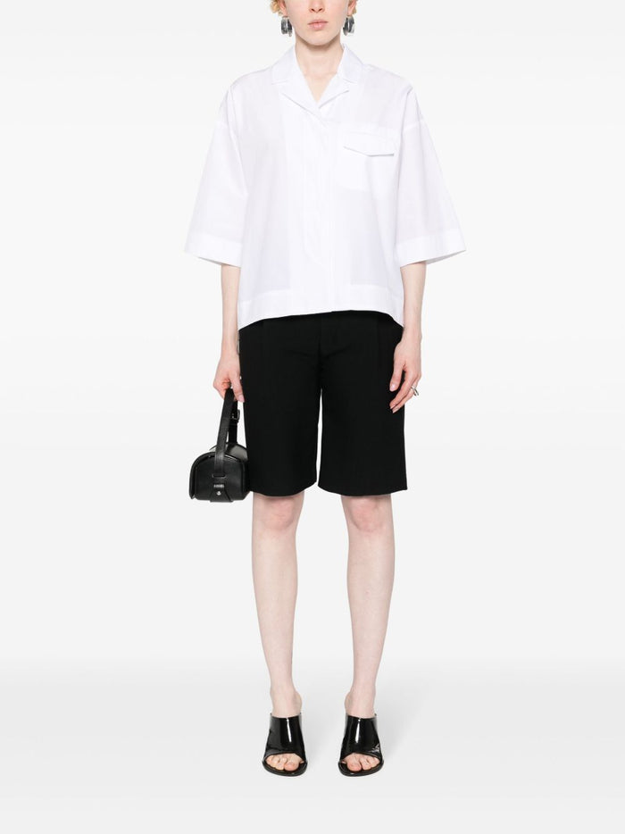 SportMax Shirts White Cotton