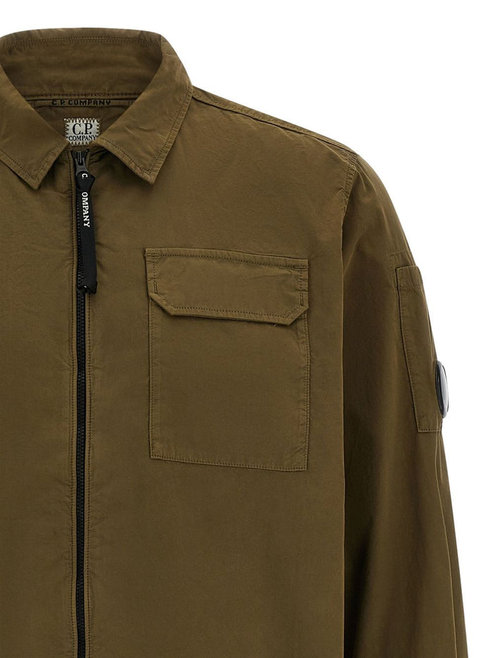 C.P.Company Coats Green Cotton