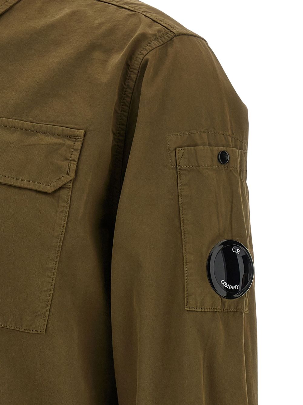 C.P.Company Coats Green Cotton