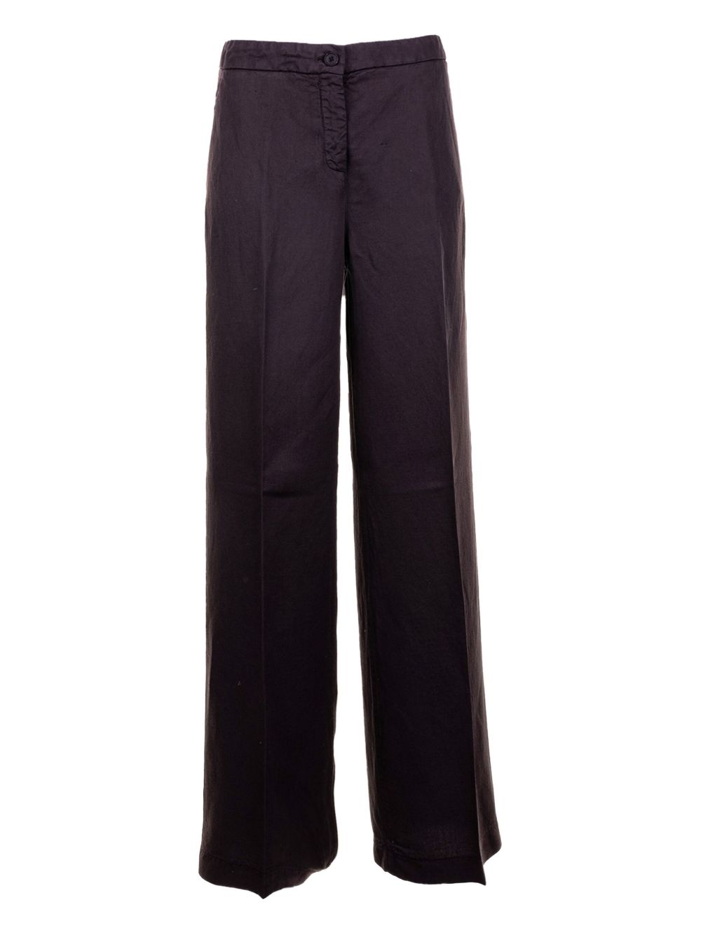 Via Masini 80 Trousers Brown Fabric
