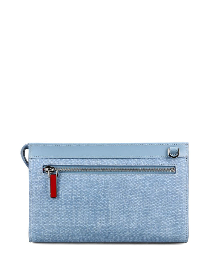 Christian Louboutin Bags Clear Blue Calf Leather