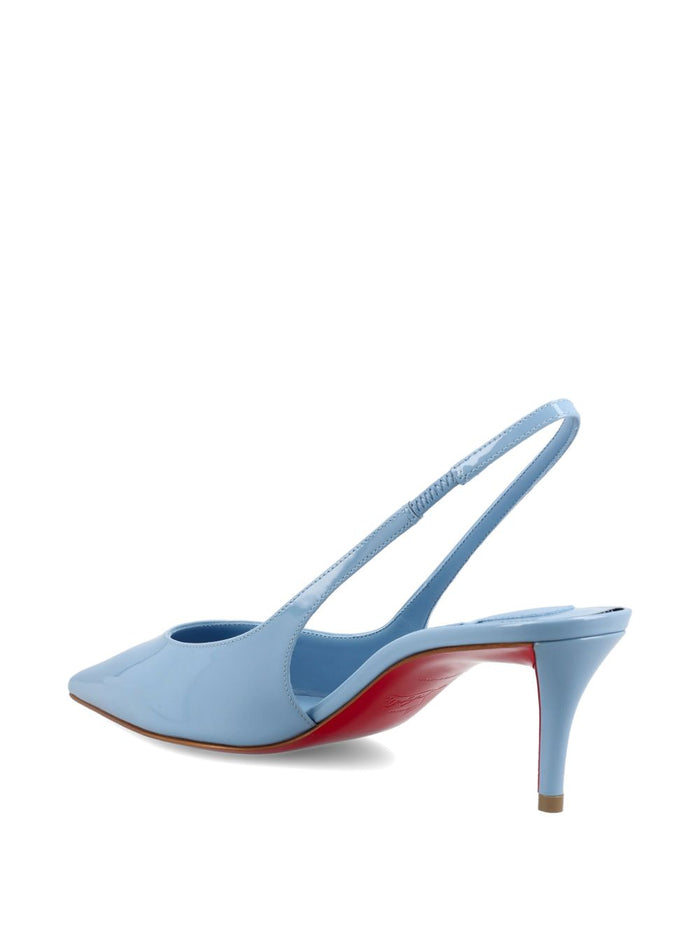 Christian Louboutin With Heel Clear Blue Calf Leather