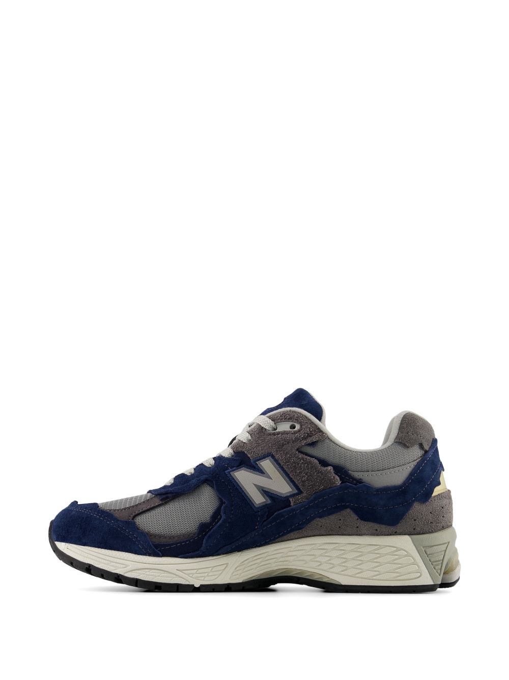 New Balance Sneakers Blue Calf Suede
