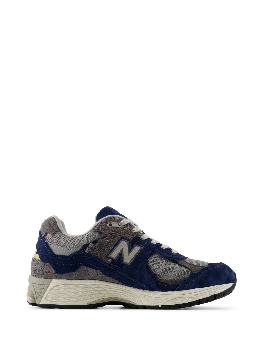 New Balance Sneakers Blue Calf Suede