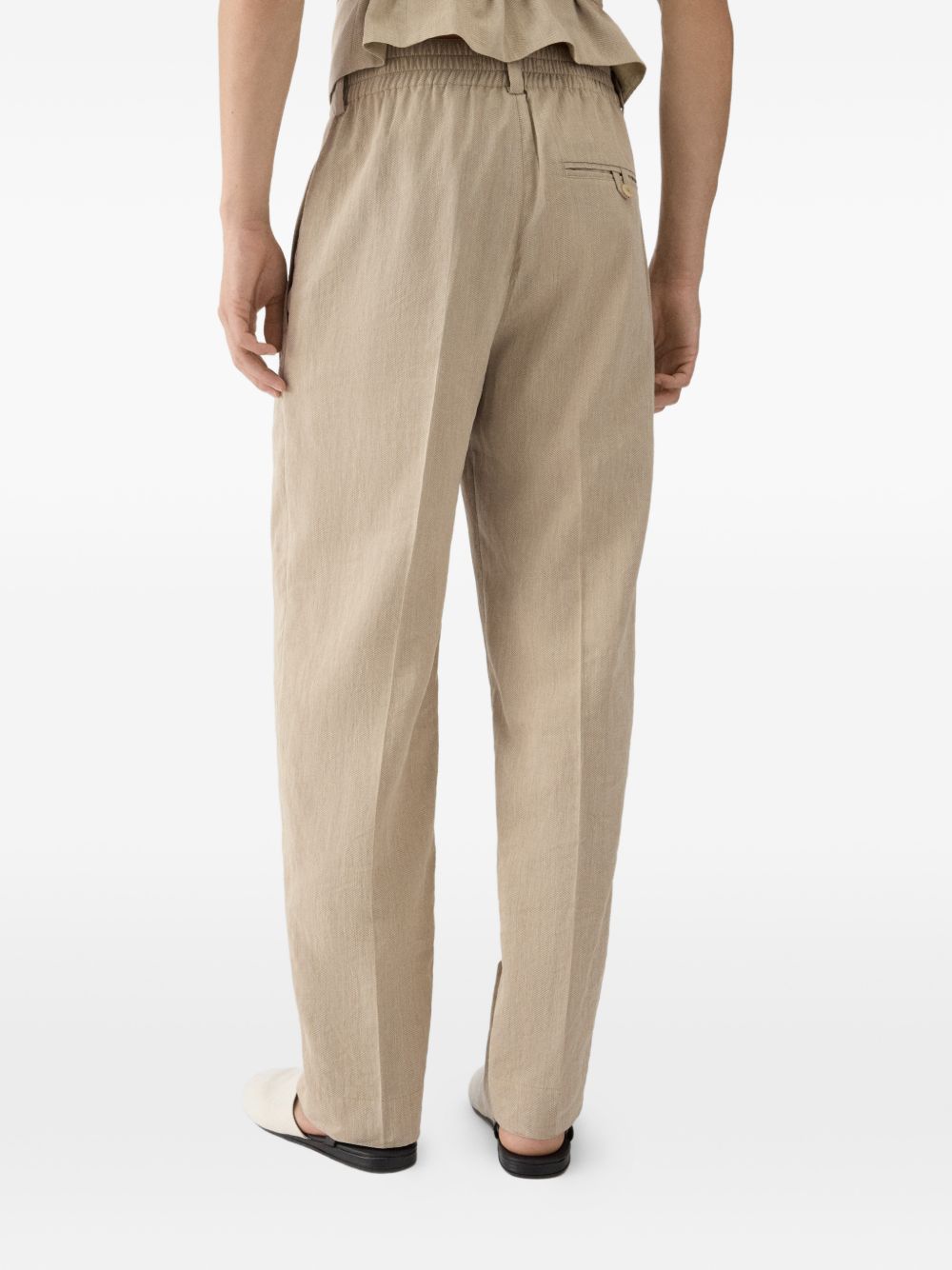 Jacquemus Trousers Beige